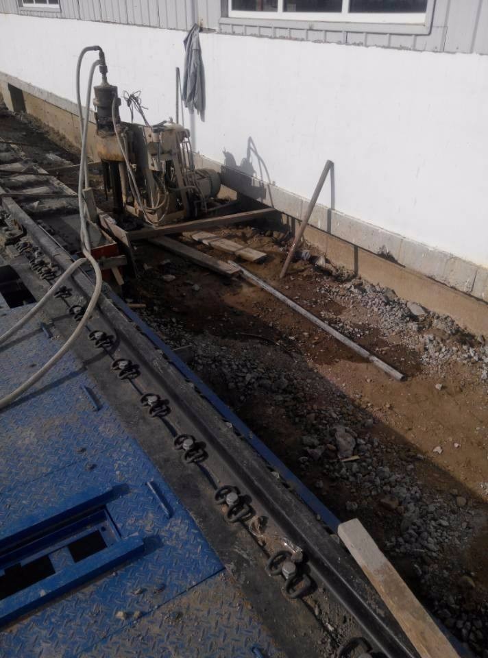 子洲注浆治理铁路高路基沉陷病害